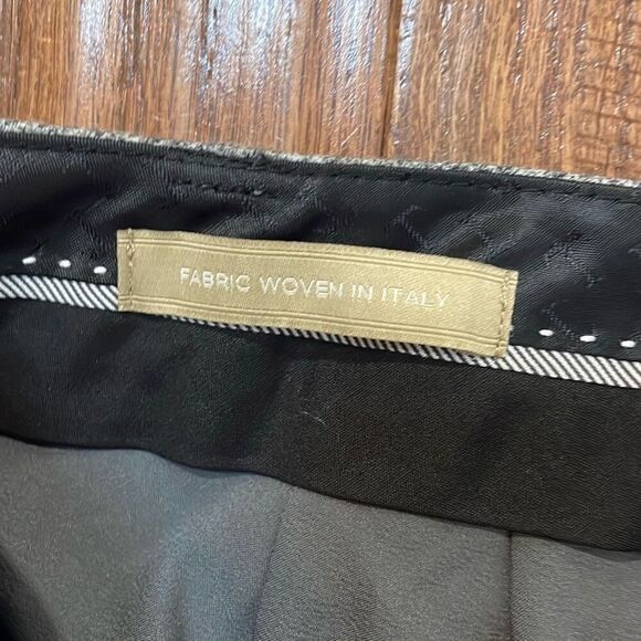 Talbots Glen Plaid Italian Woven wool blend trouser pant 12p - Picture 6 of 12